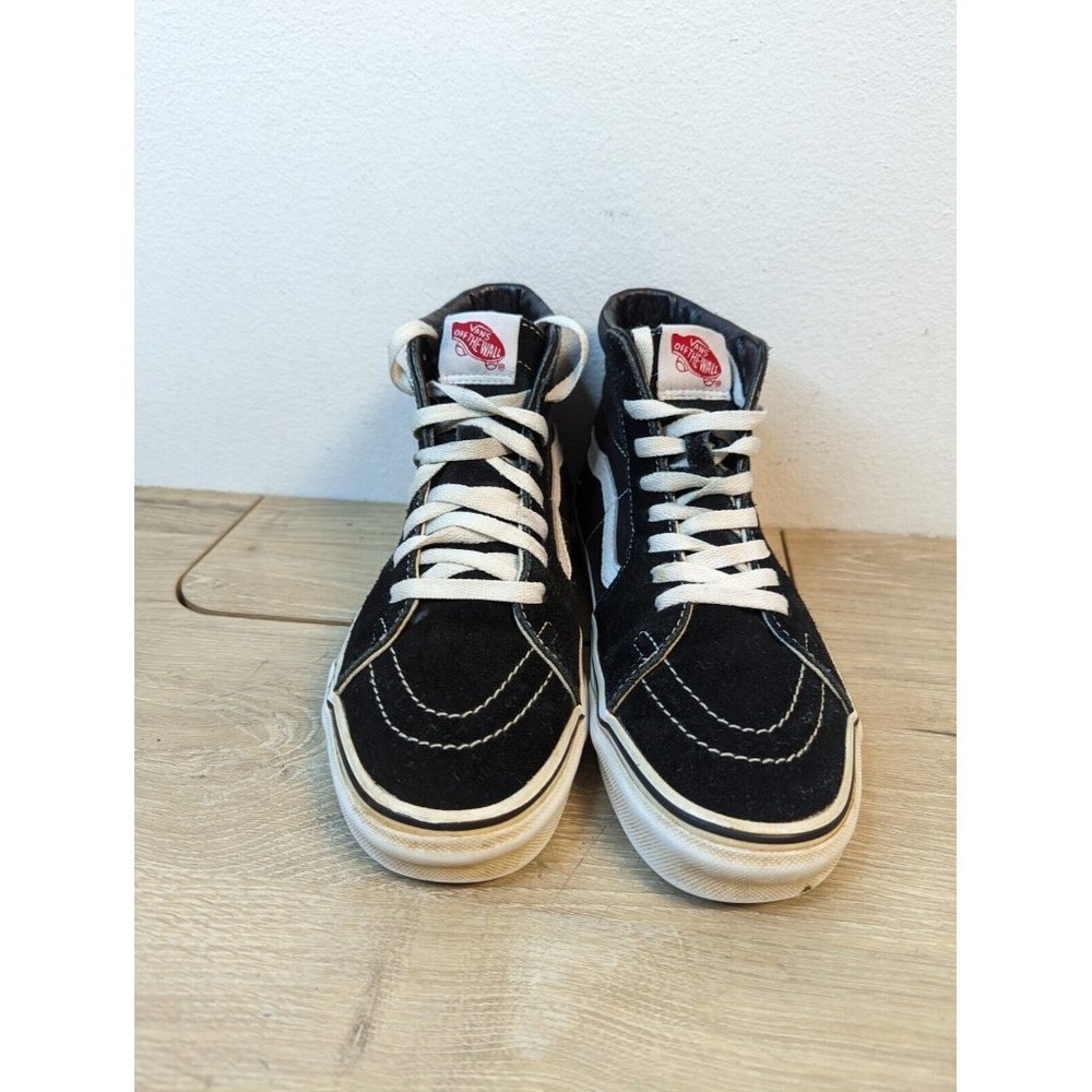 Vans Unisex Adult Black White 500714 Off The Wall SK8 Shoes Size M 5.5 / W 7 - Picture 2 of 9
